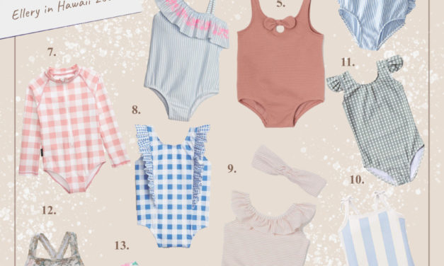 My toddler girl swimsuit favorites for the season